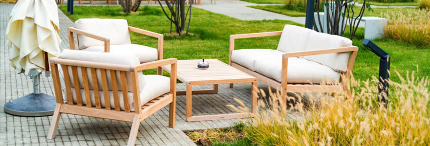 Achat de mobilier spécial jardin