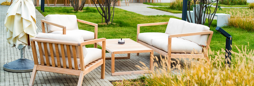 Achat de mobilier spécial jardin