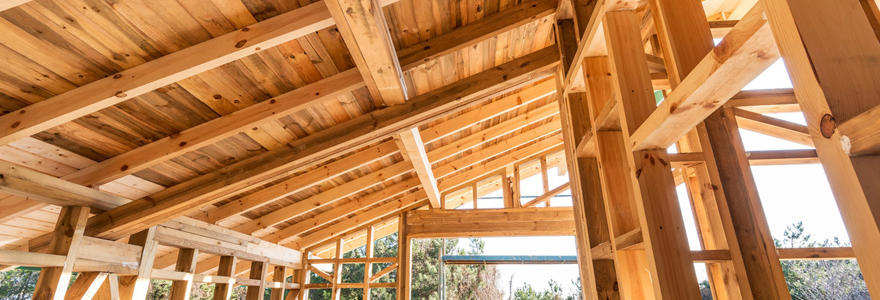 maison à ossature en bois