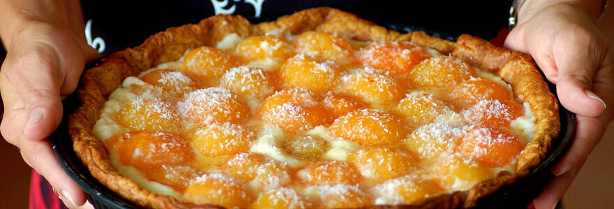 tarte aux abricots